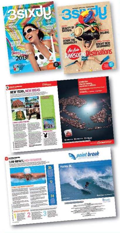 Travel 3 Sixty  (In-flight Magazine of Air Asia)