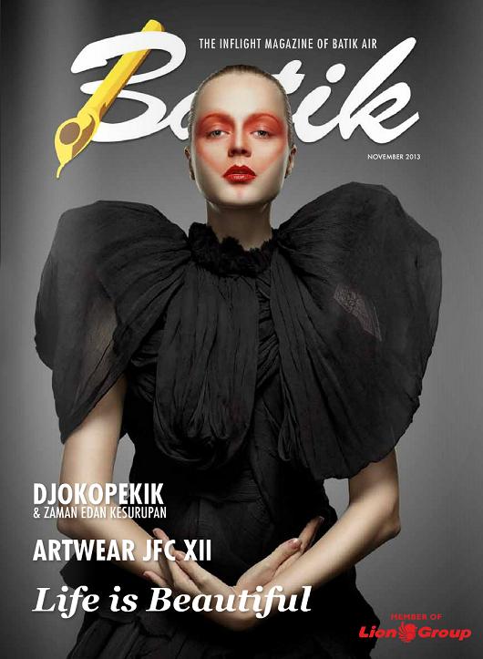 Majalah Batik Air (cover edisi Nop 2013)