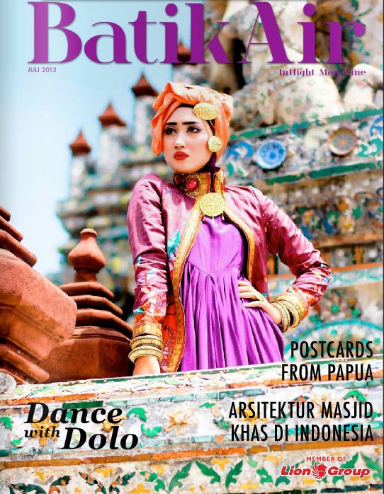 Cover Inflight Magazine Batik Air  (Juli 2013)